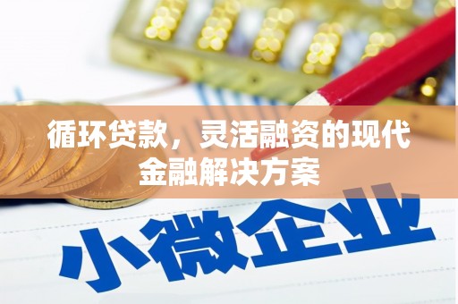 集宁循环贷款，灵活融资的现代金融解决方案