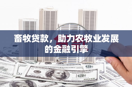 集宁畜牧贷款，助力农牧业发展的金融引擎