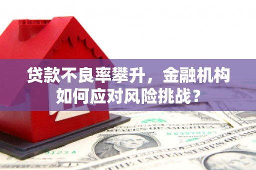 集宁贷款不良率攀升，金融机构如何应对风险挑战？